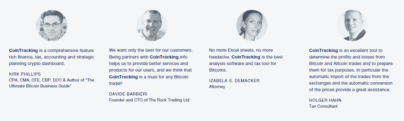 Cointracking · Coin Price Calculator : See Where Our Barbara Corcoran Seal of Approval Winners ... - Cointracking analyzes all your trades and generates useful information in real time, such as the profit / loss of your trades, the value of your coins, balances, realized and unrealized gains, and much more.