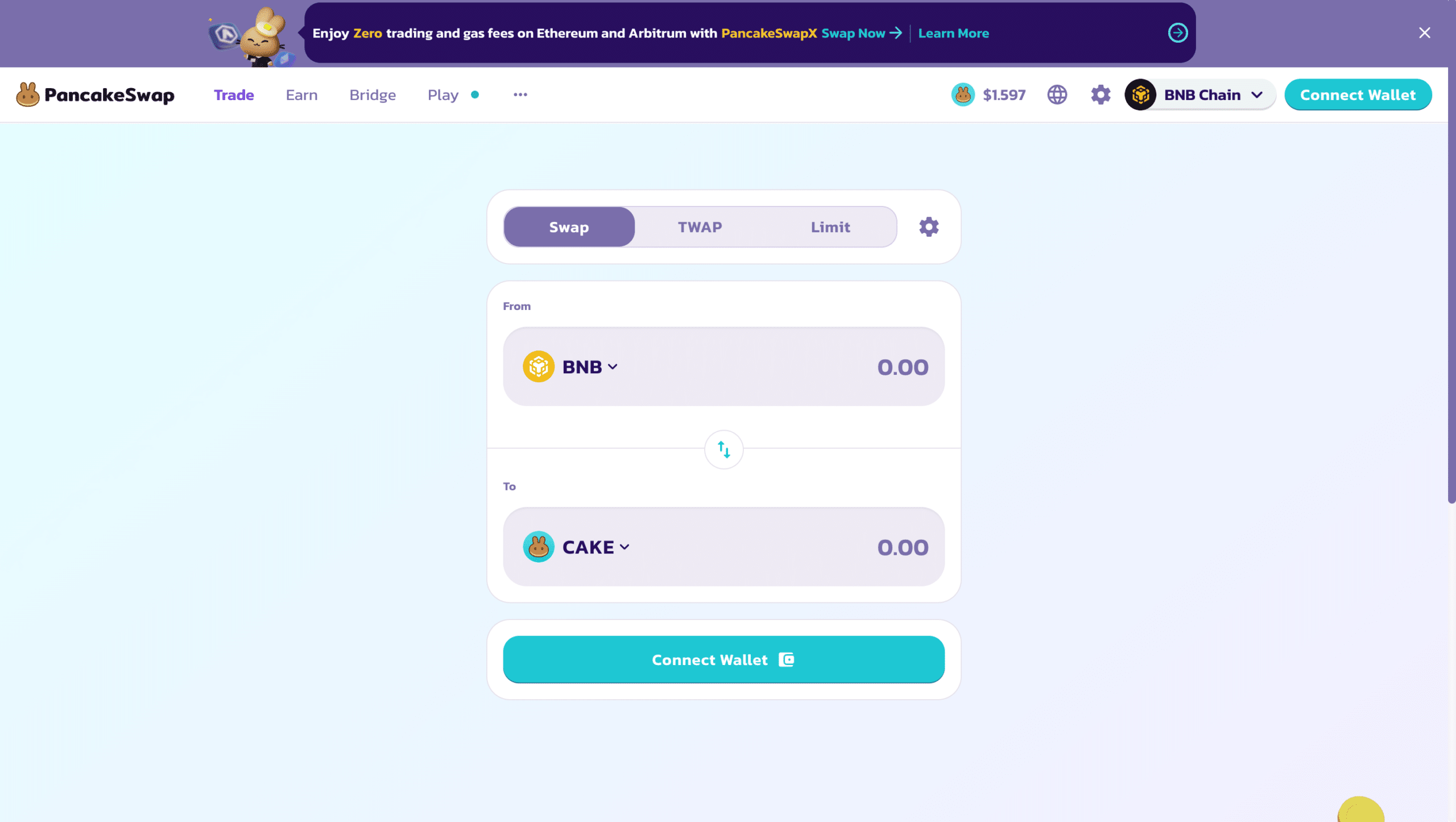PancakeSwap Kryptobörse ohne KYC