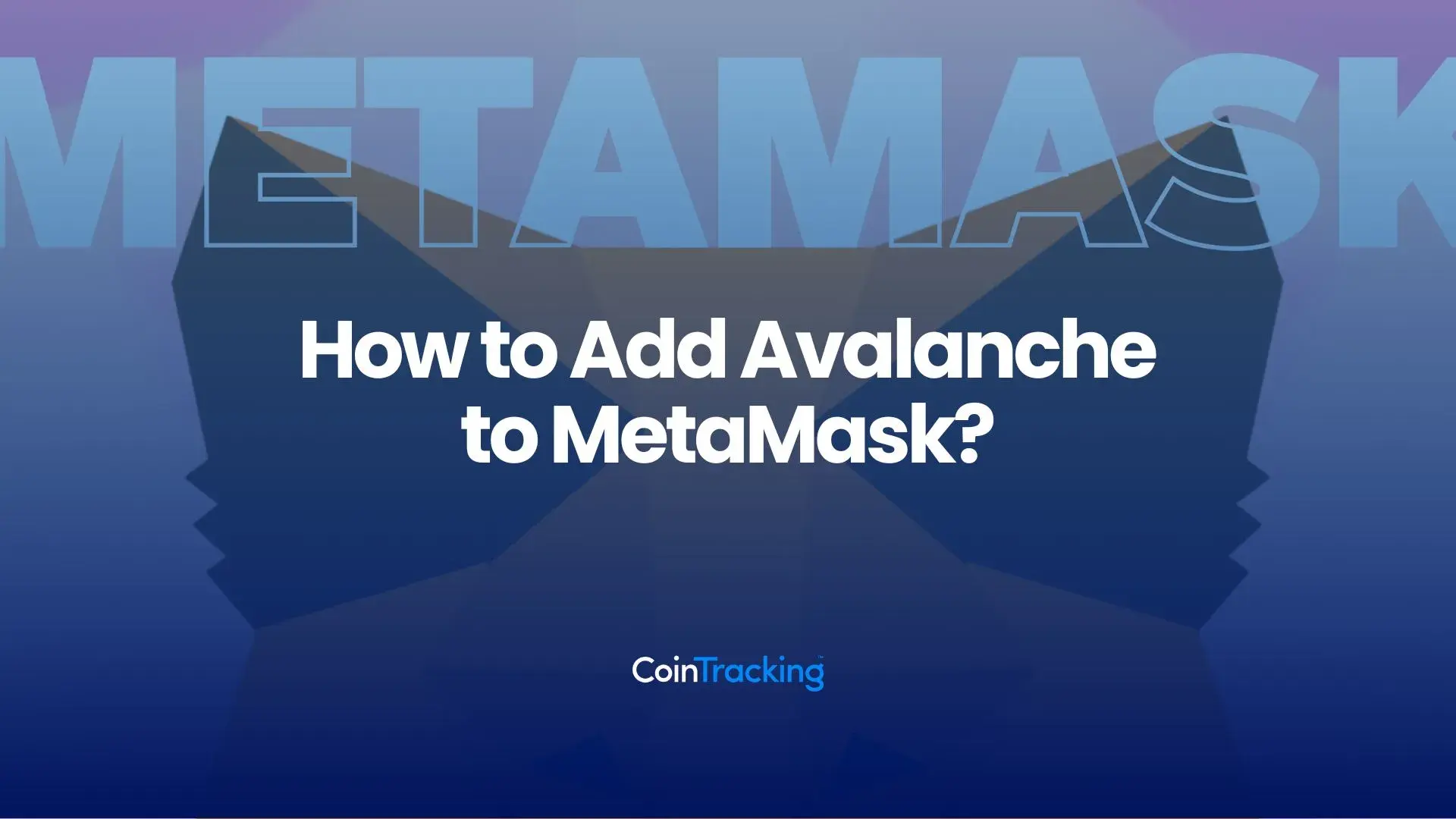 How to Add Avalanche to MetaMask?