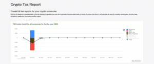 Crypto Tax Report by CoinTracking