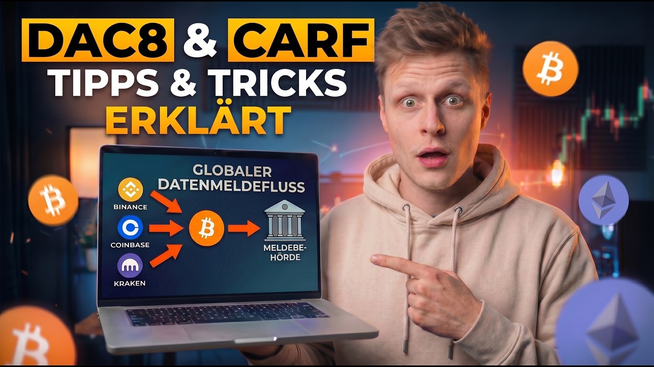 DAC8 & CARF: Was das Finanzamt wirklich weiß!