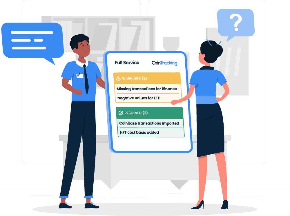 CoinTracking Full-Service for Crypto Taxes