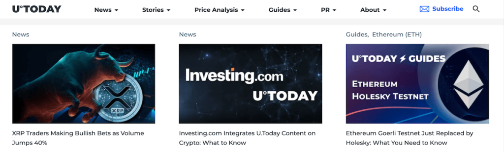 U.Today - Crypto News Outlets