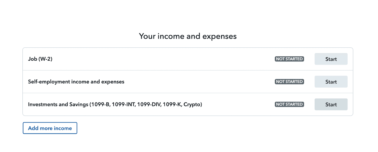 TURBOTAX Select Investments and Savings (1099-B, 1099-INT, 1099-DIV, 1099-K, Crypto)