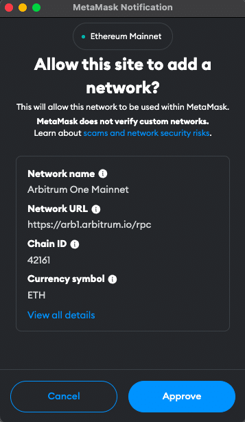 Arbitrum network