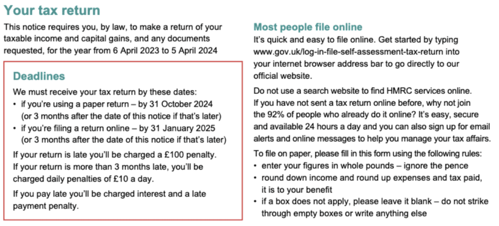 Tax Report
