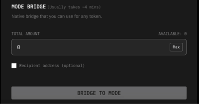 Mode bridge