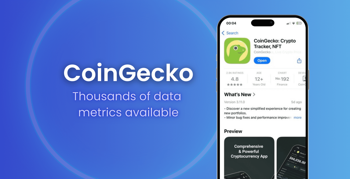 CoinGecko on of the best Crypto Apps 2024