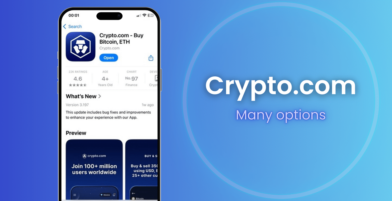 Crypto.com on of the best Crypto Apps 2024