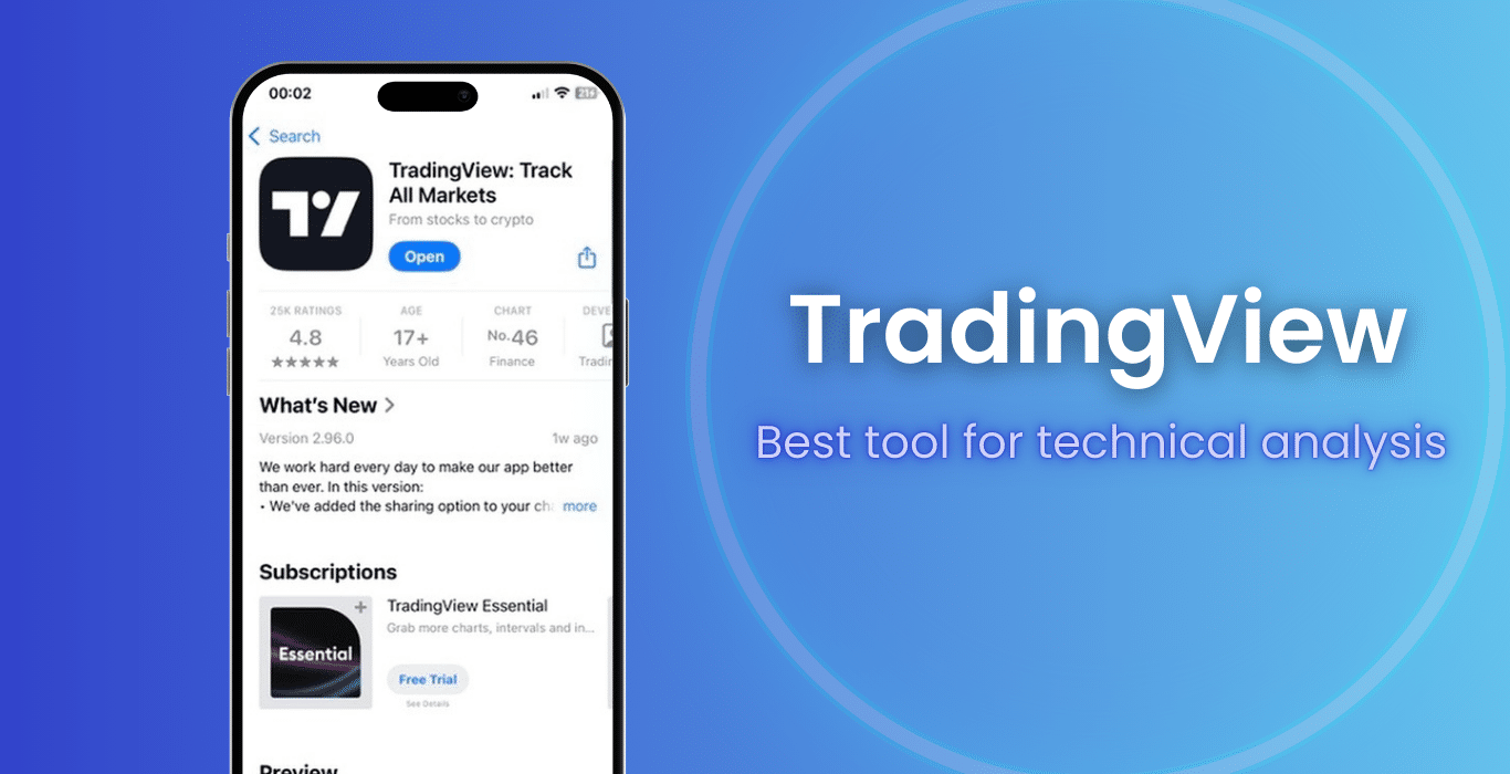 TradingView on of the best Crypto Apps 2024