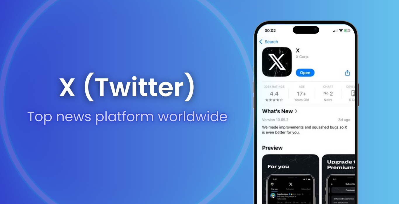 X (Twitter) on of the best Crypto Apps 2024